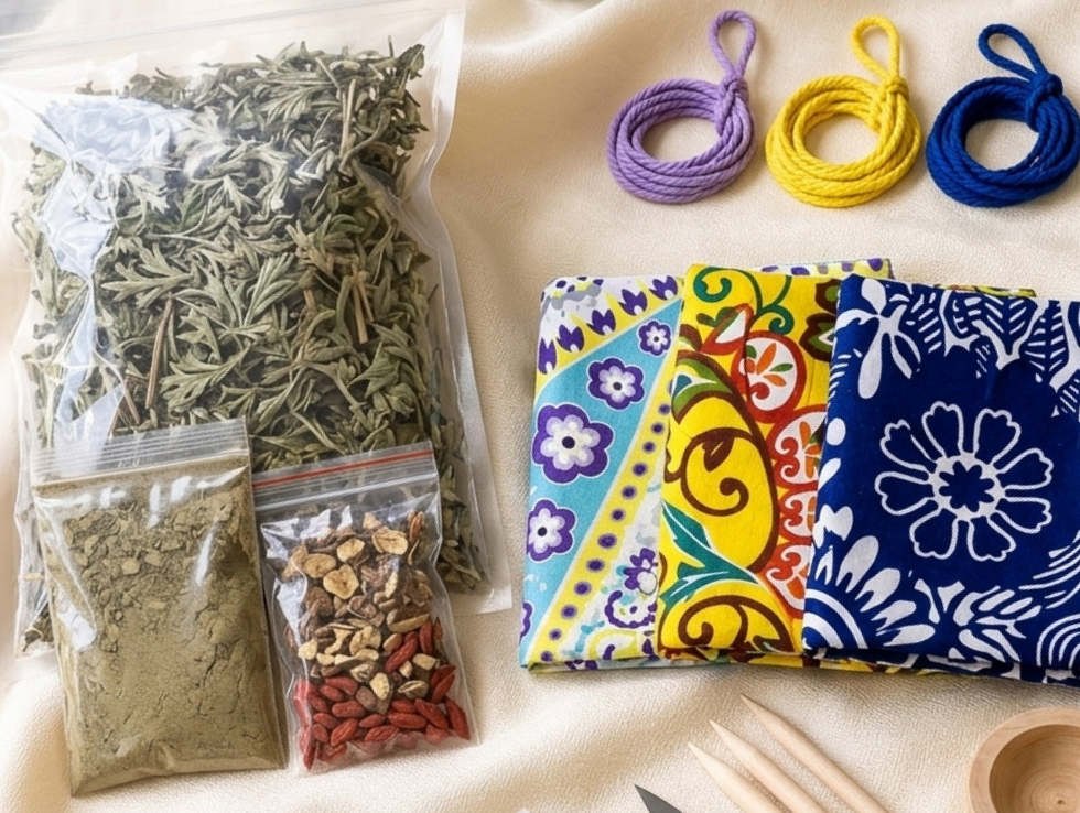 傳統草本手作班艾草養生錘製作工作坊