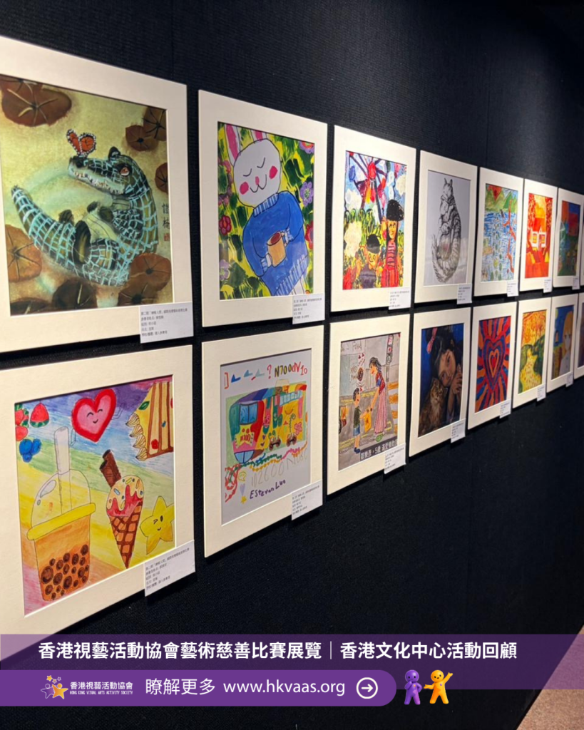 香港視藝活動協會藝術慈善比賽展覽於2026年8月5至6日在香港文化中心舉行，展出協會主辦及合辦比賽作品，並以「繪暖人間」國際視覺藝術慈善比賽為主要展覽項目。